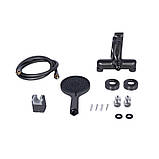 Змішувач для ванни Qtap Vlasta New (з душовим гарнітуром) QTVLA259GMB45643 Gunmetal Black PVD, фото 7