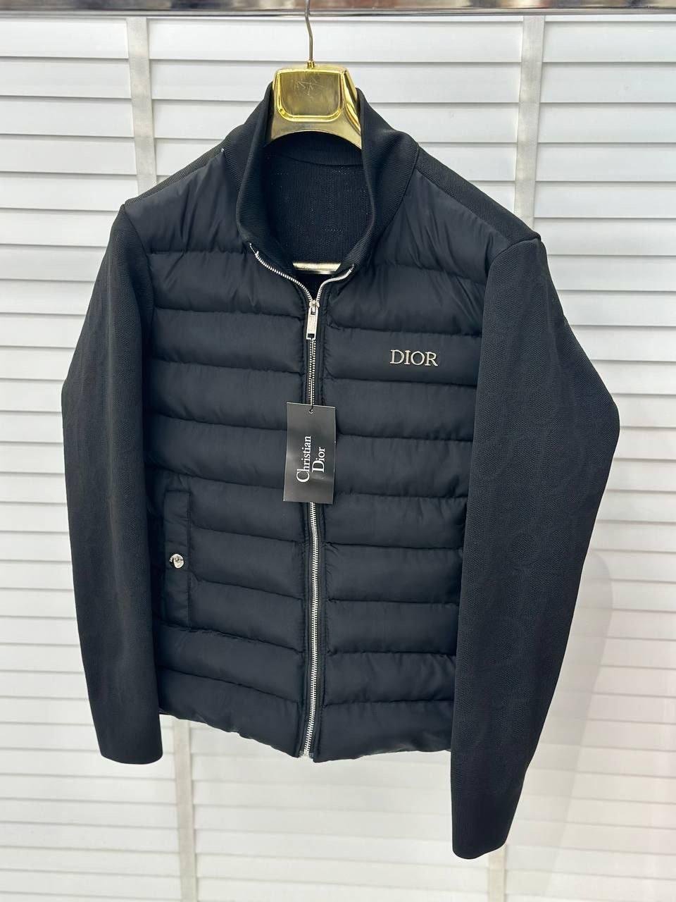 Чоловіча куртка вітровка DIOR CK7693 чорна