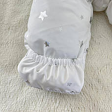 Дитячий теплий чоловічок комбінезон осінь весна зима 0-3 міс 56-62 розмір, фото 5