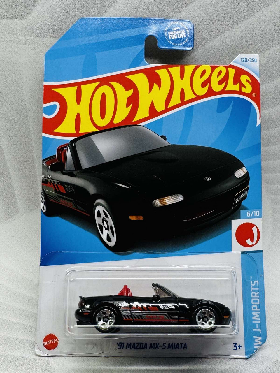 Колекційна машинка Хот Вілс 91 Mazda MX-5 Miata