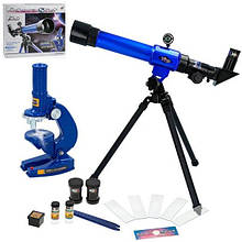 Набір навчальний "Мікроскоп та підзорна труба" арт. C 2110