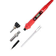 SolderXpert 80W 10 in 1: Набір для професійної пайки - 80 Вт - red, фото 4