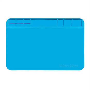 Силіконовий жаростійкий килимок для пайки - 30 x 20 см - арт. S-509