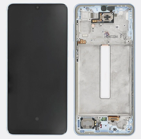 Дисплей (екран) для Samsung A336B Galaxy A33 5G + тачскрин, чорний, TFT, без функції відбитка пальця, з, фото 1