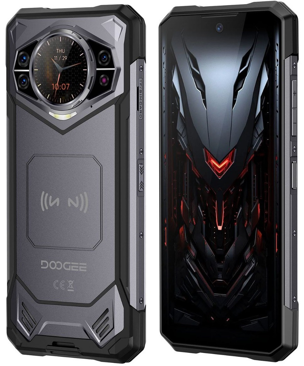 DOOGEE S200 5G 12/256Gb Gray 10100mAh NFC IP68, IP69 та MIL-STD-810H, фото 1