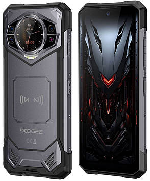 DOOGEE S200 5G 12/256Gb Gray 10100mAh NFC IP68, IP69 та MIL-STD-810H