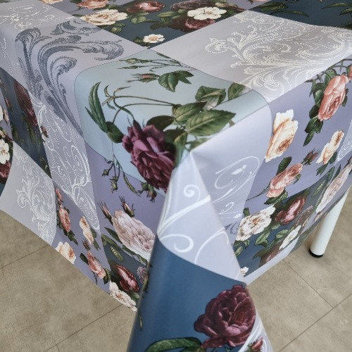 Клейонка на стіл Bona Domus Декорама 227 D 1.40х20 м Декоративна клейонка для столу Міцна клейонка