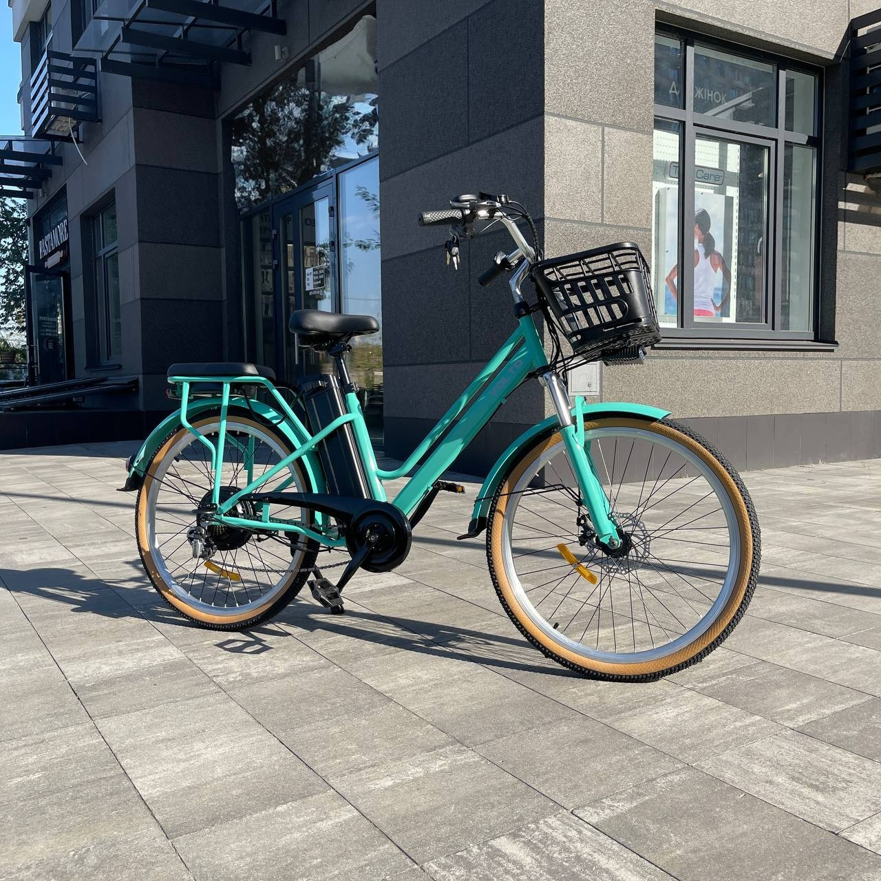 Електровелосипед VOLTO Wave 26" 750W 20Ah PAS з кошиком та багажником