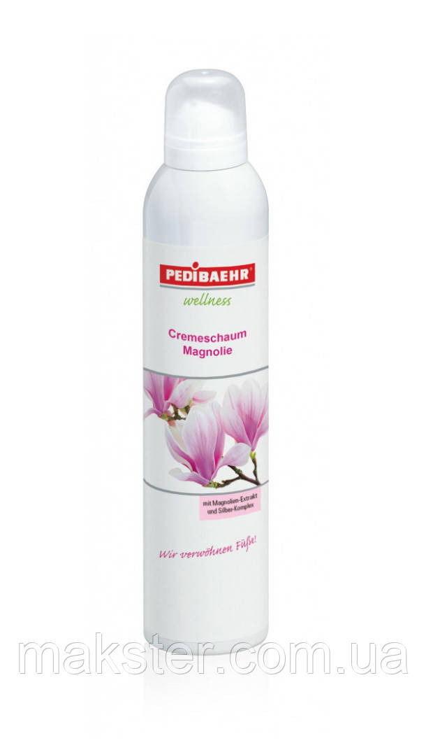 Крем-піна з іонами срібла та екстрактом магнолії PediBaehr Cremeschaum Magnolie, 300 мл