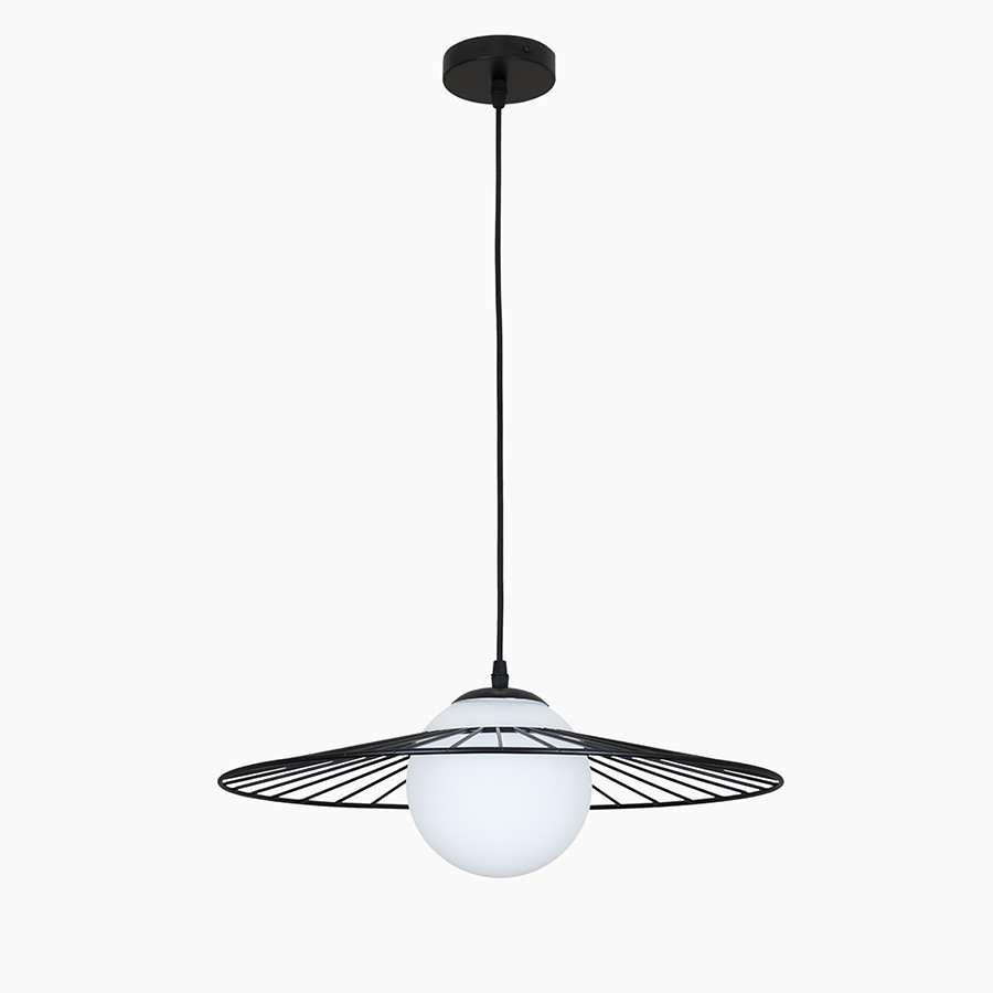 Підвіс у сучасному стилі Levistella 7529805-1 BK+WH