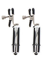 Кліпси на соски з вібрацією Adjustable Vibrating Clamps
