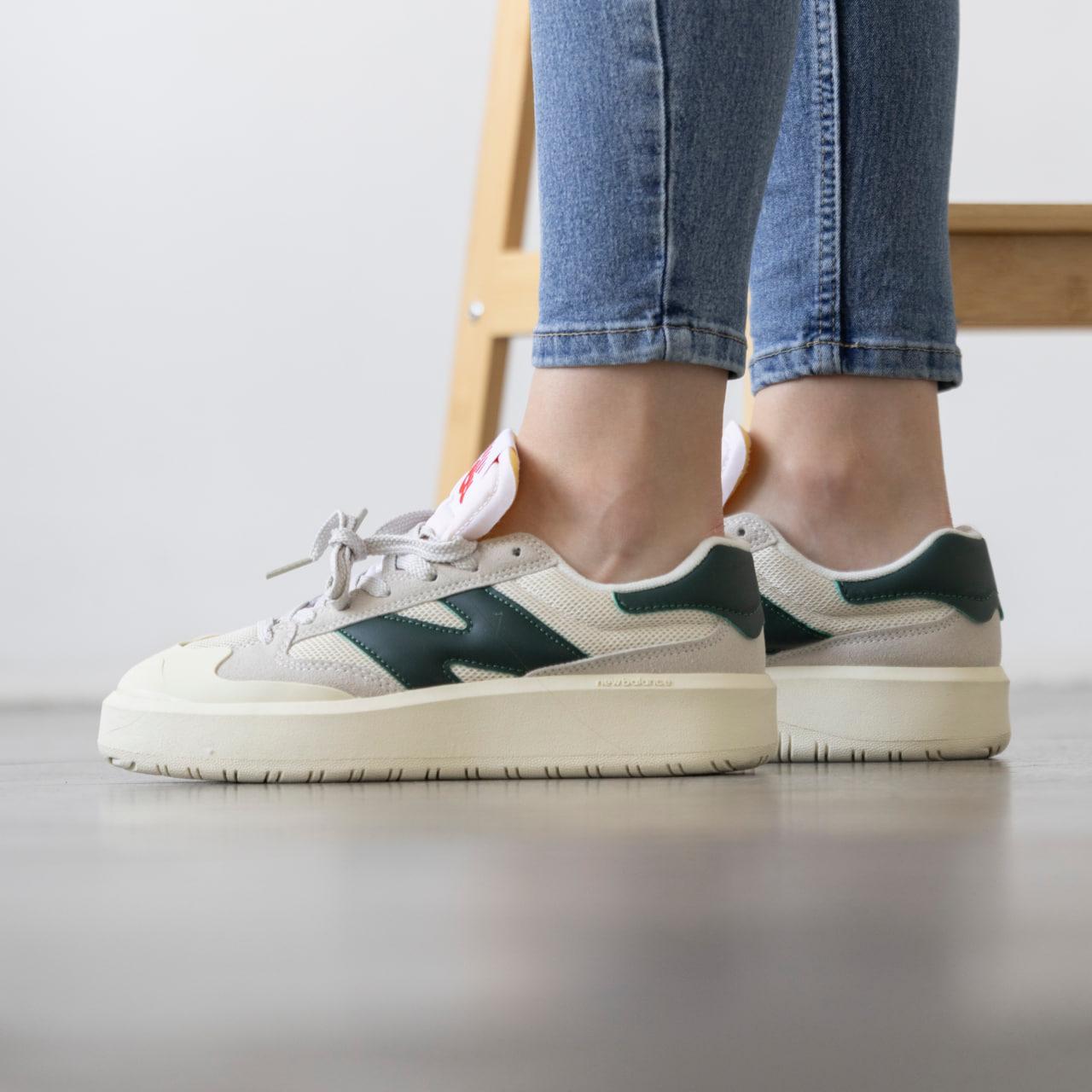 Жіночі Кросівки New Balance CT302 Beige Nightwatch Green / Нью Беланс СТ302 Найтвотч Бежеві із Зеленим