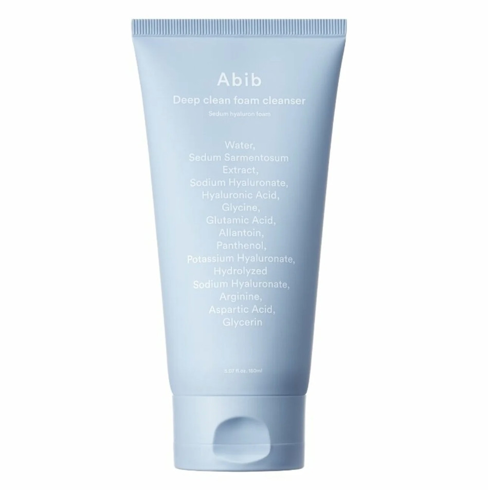 Очисна пінка з гіалуроновою кислотою Abib Sedum Hyaluron Deep Clean Foam Cleanser 150 мл