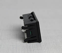 Амперметр/вольтметр 0-100В 10А пост. струм LED черв/син, фото 4