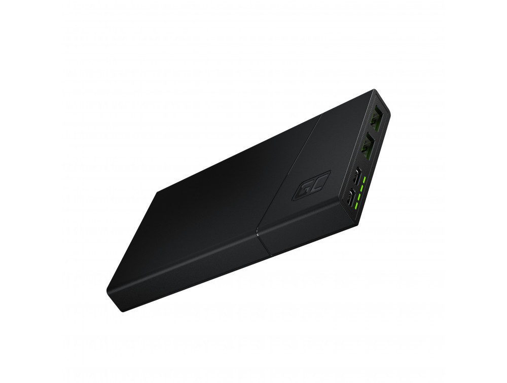 Power Bank Green Cell зі швидким заряджанням PowerPlay10S 10000 мА·год 18 Вт, фото 1