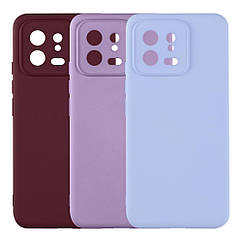 Чохол Silicone Cover Full Camera (A) для Xiaomi 13 Колір 42.Maroon