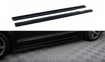 Пороги Audi A8 D4 (09-18) тюнінг обвіс леза спідниця елерон