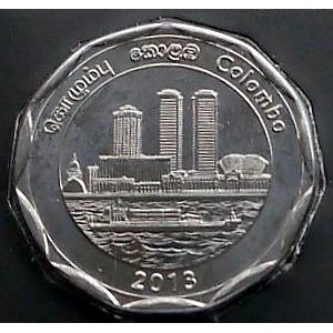 Шрі-Ланка 10 рупій, 2013 Округа Шрі-Ланки — Коломбо No1800/3, фото 1