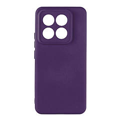 Чохол Silicone Cover Full Camera (A) для Xiaomi 14 Pro Колір 34.Purple