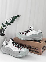 Зимові Чоловічі Кросівки Nike ACG Mountain Fly 2 Gore-Tex Low / Найк АСГ Маунтін Флай 2 Низькі Білі із Сірим, фото 5
