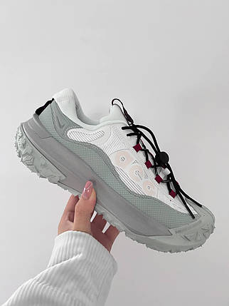 Зимові Чоловічі Кросівки Nike ACG Mountain Fly 2 Gore-Tex Low / Найк АСГ Маунтін Флай 2 Низькі Білі із Сірим, фото 1