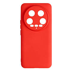 Чохол Silicone Cover Full Camera (A) для Xiaomi 14 Ultra Колір 14.Red
