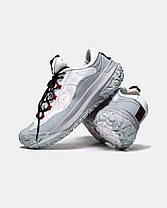 Зимові Чоловічі Кросівки Nike ACG Mountain Fly 2 Gore-Tex Low / Найк АСГ Маунтін Флай 2 Низькі Білі із Сірим, фото 5