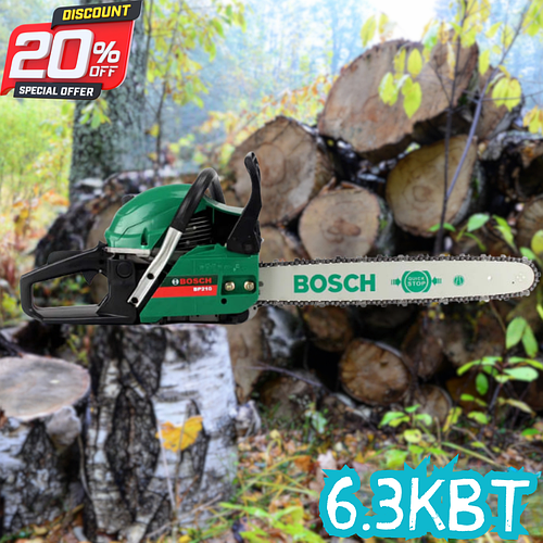 Бензопила ланцюгова Bosch Професійна ланцюгова бензопила 6.3 кВт ...