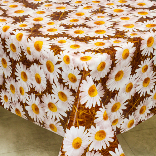 Клейонка ПВХ на нетканій основі Bona Domus 4305 V4 1.37*25 м Рулонна скатертина на флізеліні