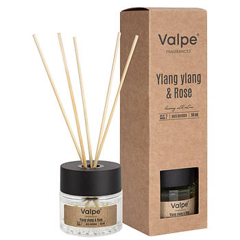 Дифузор ароматичний "Іланг-іланг і троянда" 50 мл Valpe (Bispol premium)