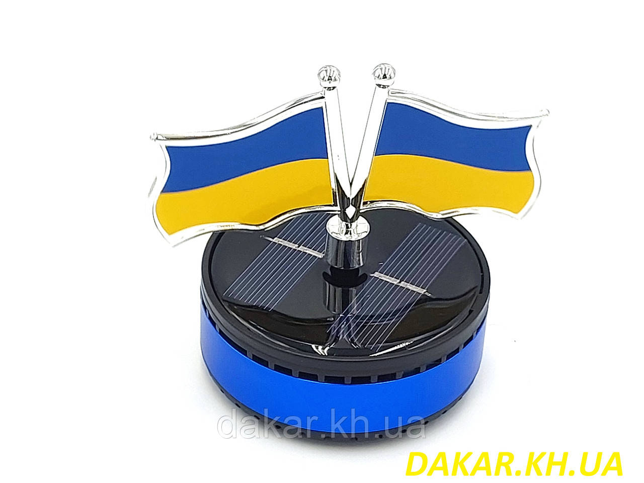 Ароматизатор Прапор на сонячній батареї Blue