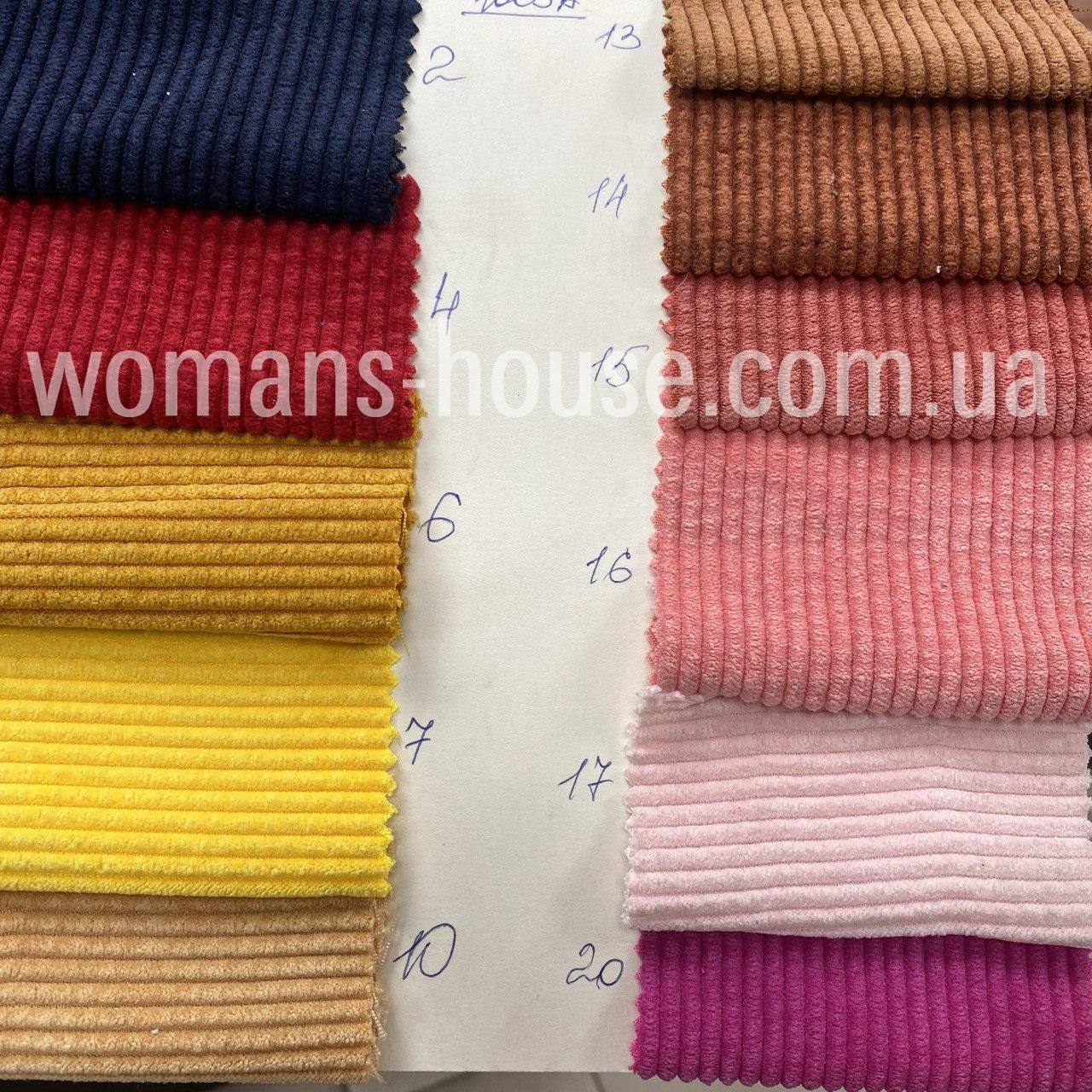 Тканина Вельвет 240 г/м2 150 см ОПТ рулон від 40 м, фото 1