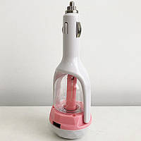 Зволожувач повітря автомобільний Air Purifier BA-3 рожевий, 12V, 50 мл