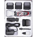 Професійна електробритва, Тример для бороди, Бездротова електробритва, Електрична машинка, фото 10