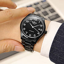 Winner Чоловічий механічний годинник Winner Handsome Black, фото 5