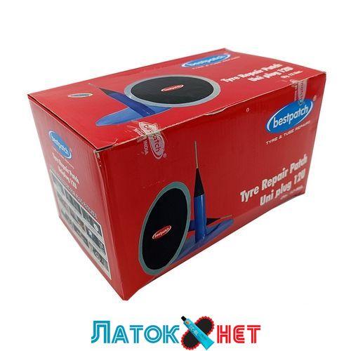 Грибок для ремонту шин Uni-Plug 12W 12 мм металевий наконечник BESTpatch, фото 1
