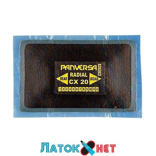 Пластир радіальний Panversa СХ20 NEW 80х135 мм 2 шари корду