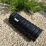 Масажний ролик (роллер) PowerPlay 4025 Massage Roller Чорний (33x14см.), фото 5