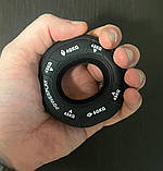 Еспандер кистьовий силіконовий PowerPlay PP-4331 Hand Grip Hard 40-45-50 кг. Чорний, фото 3