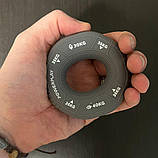 Еспандер кистьовий силіконовий PowerPlay PP-4331 Hand Grip Large 30-35-40 кг. Сірий, фото 3
