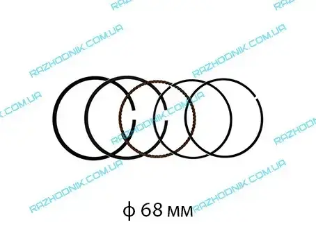 Кільця поршневі для генератора MAST GROUP Т3500, фото 1