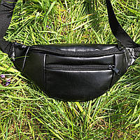 Бананка Унісекс Чорна — Сумка на Пояс / Через Плече (Зручна, Надійна)