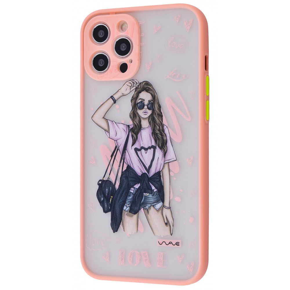 Чохол для Apple Iphone 12 Pro Max персиковий, фото 1