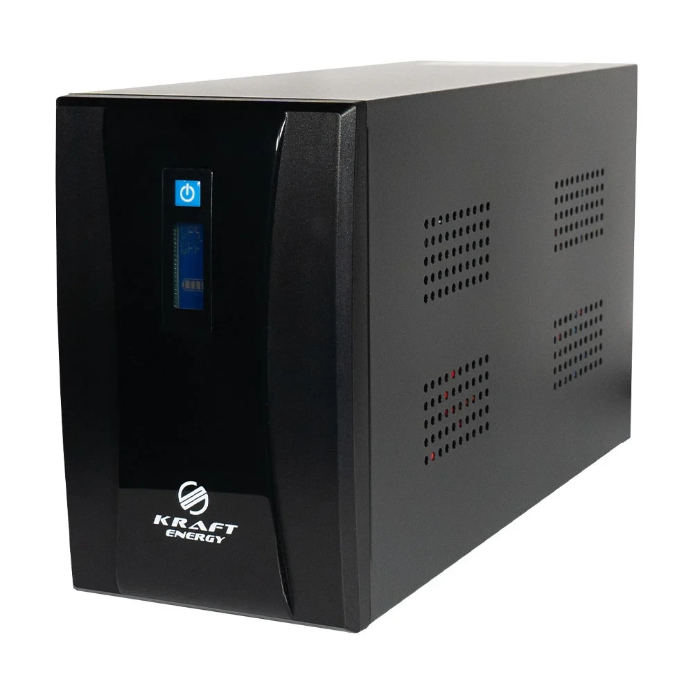 Джерело безперебійного живлення KRF-2000VA/1200W(LCD) UPS Kraft (42-00004)