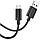 Кабель HOCO X88 Gratified charging data cable for Micro Black, фото 4