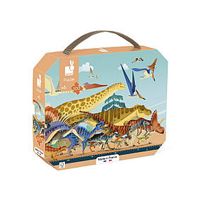 Janod Пазл панорамний Динозаври 100 ел.