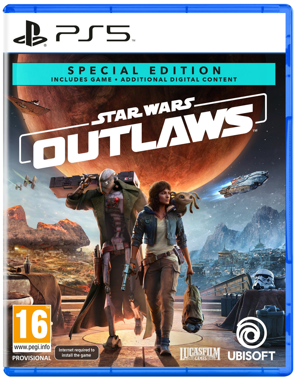 Games Software Star Wars Outlaws - Special Edition [BD disk] (PS5), фото 1