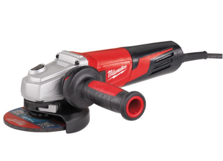 Кутошліфувальна машина MILWAUKEE 125 мм AGV 15-125 XE гайка FIXTEC, фото 1