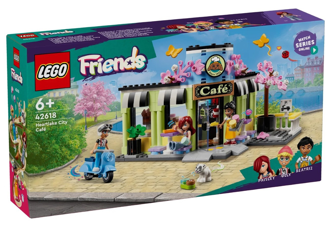 LEGO Конструктор Friends Кав'ярня Хартлейк-Сіті, фото 1
