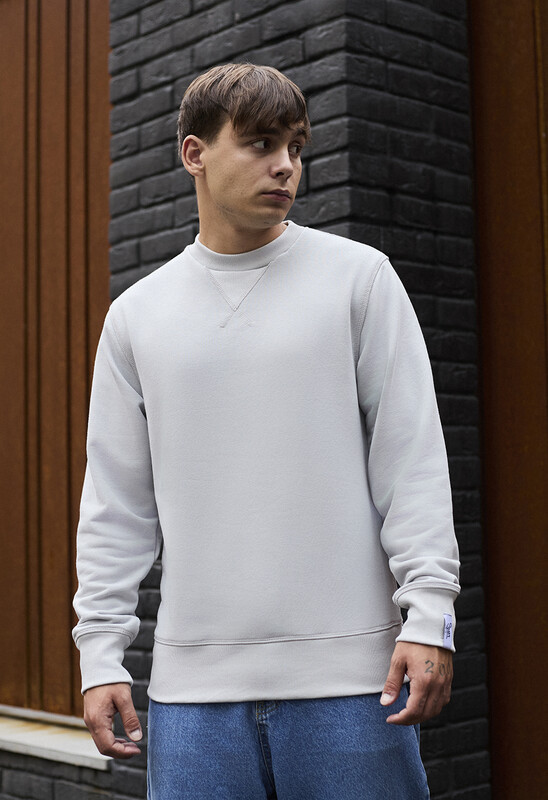 Світло-сірий світшот Staff light gray basic